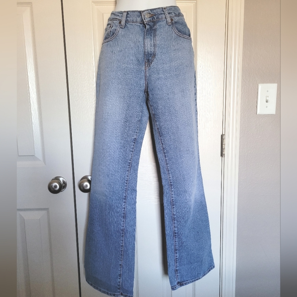 Levi 515 Boot Cut Jeans -Sz 10M, Light Blue